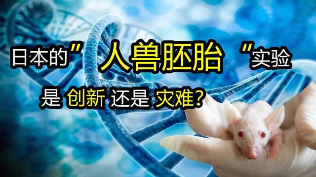 日本政府批准“人兽杂交”,究竟是创新还是灾难?是否违背伦理道德?