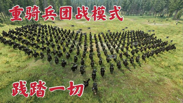 骑马与砍杀2霸主:300重骑兵践踏900瓦兰迪亚火枪手