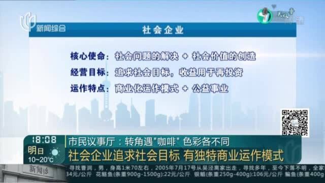 市民议事厅:转角遇“咖啡” 色彩各不同——社会企业追求社会目标 有独特商业运作模式