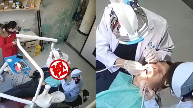 男子看牙时玻璃门当场“自爆”,医生手掌始终稳如泰山:太淡定了