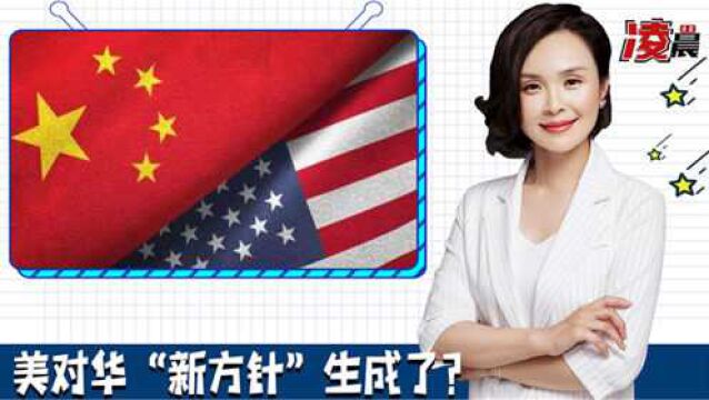 美国“新的方针”生成了?开发软件工具,可“预测中国反应”