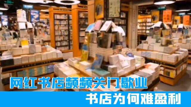 网红书店频频关门歇业,书店为何难盈利?