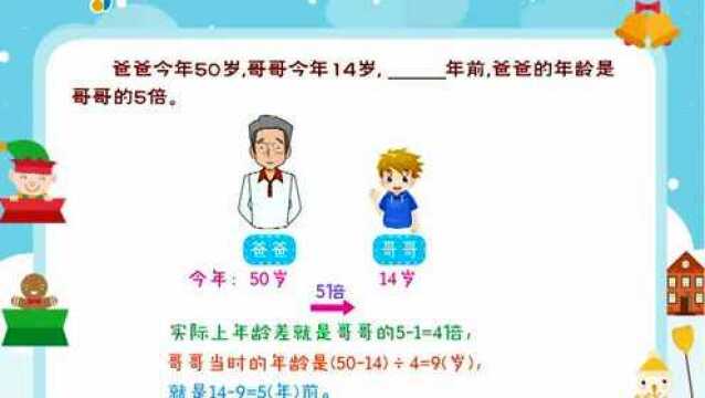 小学数学典型应用题之(年龄问题)