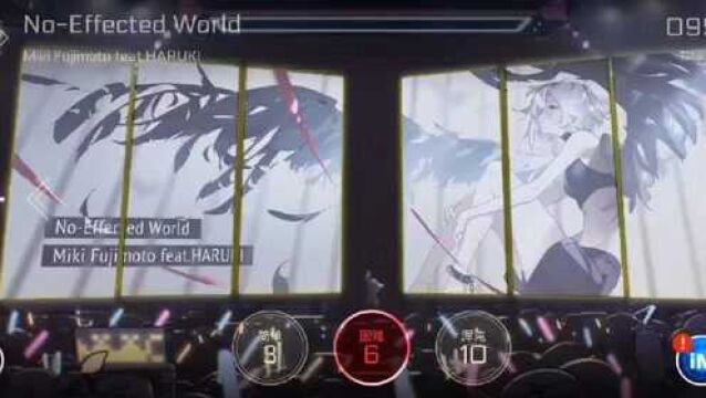 音乐世界cytus2ⷎoEffected World(困难6难度,99万全连S通关)