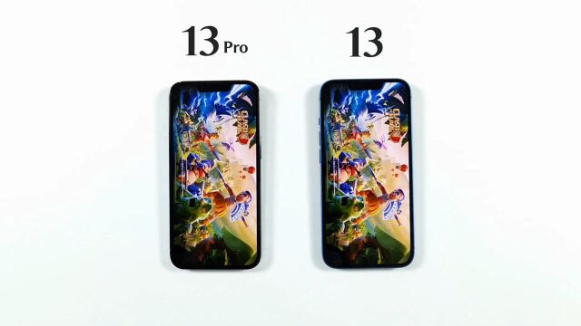 iPhone 13 vs 13 Pro运行速度和拍照对比