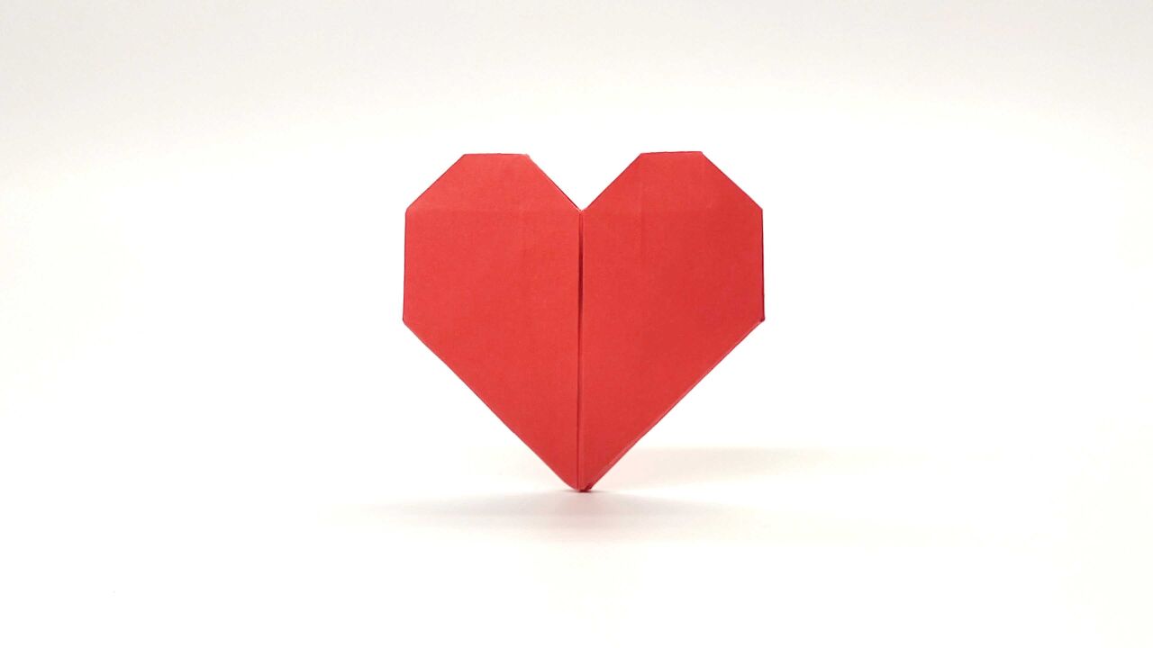 折纸 心 Origami Heart