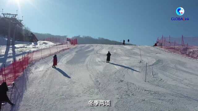 全球连线丨走进吉林磐石 探访中国新近落成的雪上项目科学化训练基地