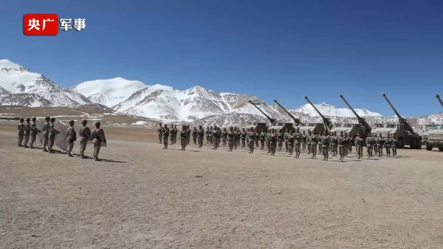 祭奠英魂!高原官兵悼念卫国戍边英雄