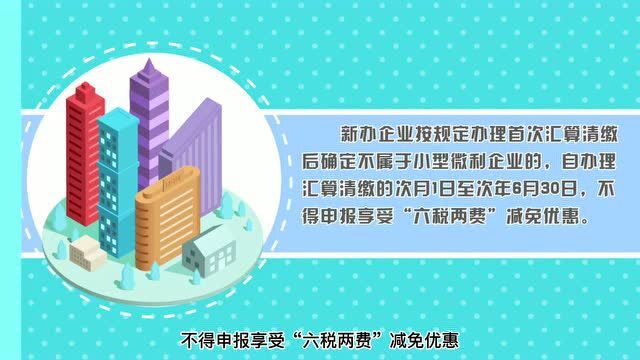 小微企业看过来!“六税两费”减免政策重点给您划好了