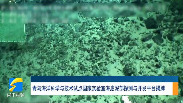 走进深蓝|青岛海洋科学与技术试点国家实验室海底深部探测与开发平台揭牌