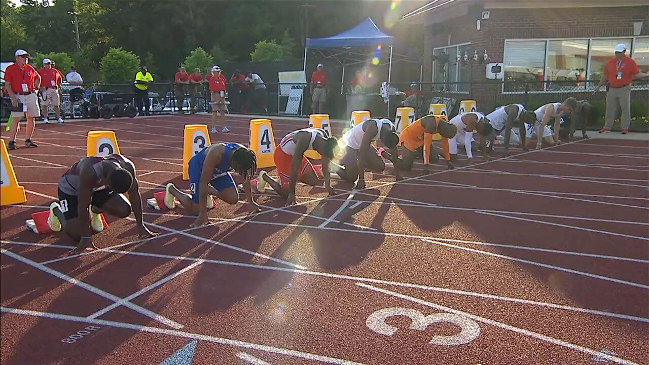 NCAA SEC分区锦标赛男子100米!阿什10秒04(+0.6)夺冠