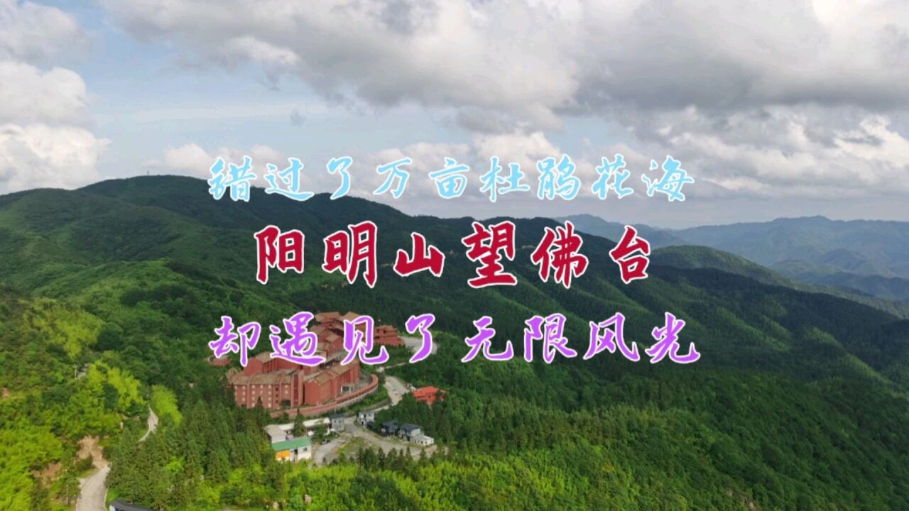 阳明山望佛台,遇见无限风光!