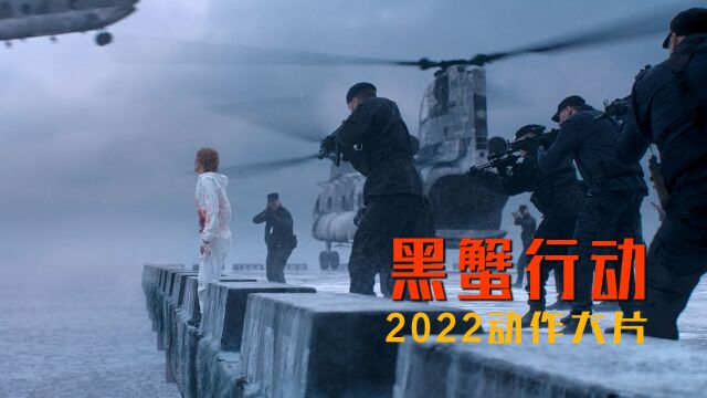 2022动作大片《黑蟹行动》,女兵为了复仇,一人横扫整支军队