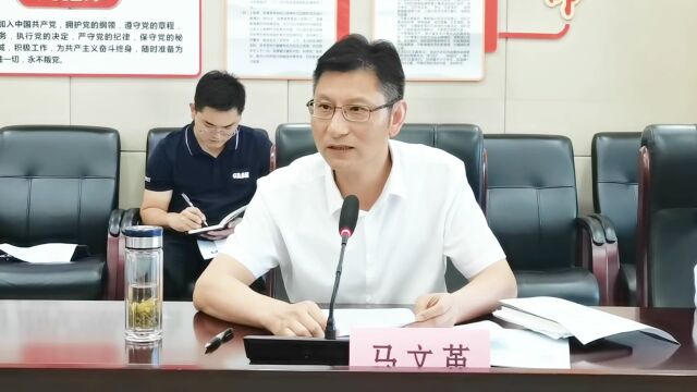 马文革出席2022年定向选调生接收工作座谈会