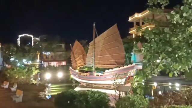 漳州市月港夜景