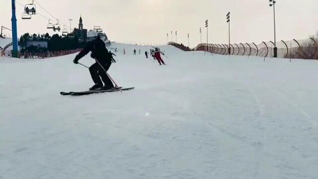 北京云居寺滑雪