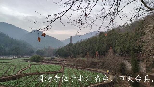 国清寺,一座纯粹的寺院