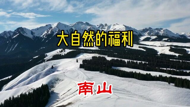 冬季,去看看乌鲁木齐南山,大自然给这座城市最好的福利