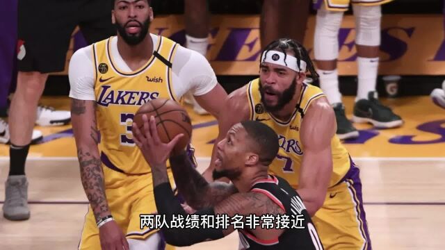 NBA在线直播 湖人VS开拓者 詹姆斯出战成疑,开拓者捍卫主场盼复仇?