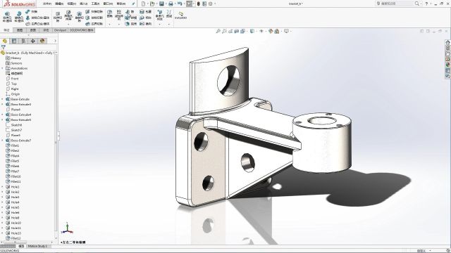 新增SOLIDWORKS材质时有,如何设置外观和剖面线 