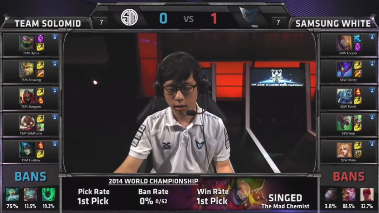 【2014全球总决赛】八强赛 SSW vs TSM 第二局