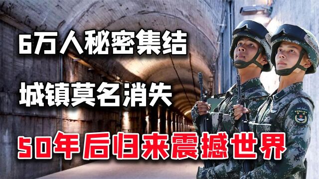 重庆小镇6万大军秘密集结后,神秘消失,揭秘中国“末日计划”