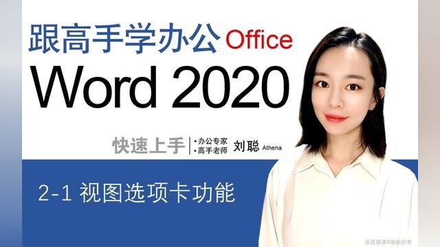 Word 2019 从入门到精通 21 视图选项卡功能 #ppt教学