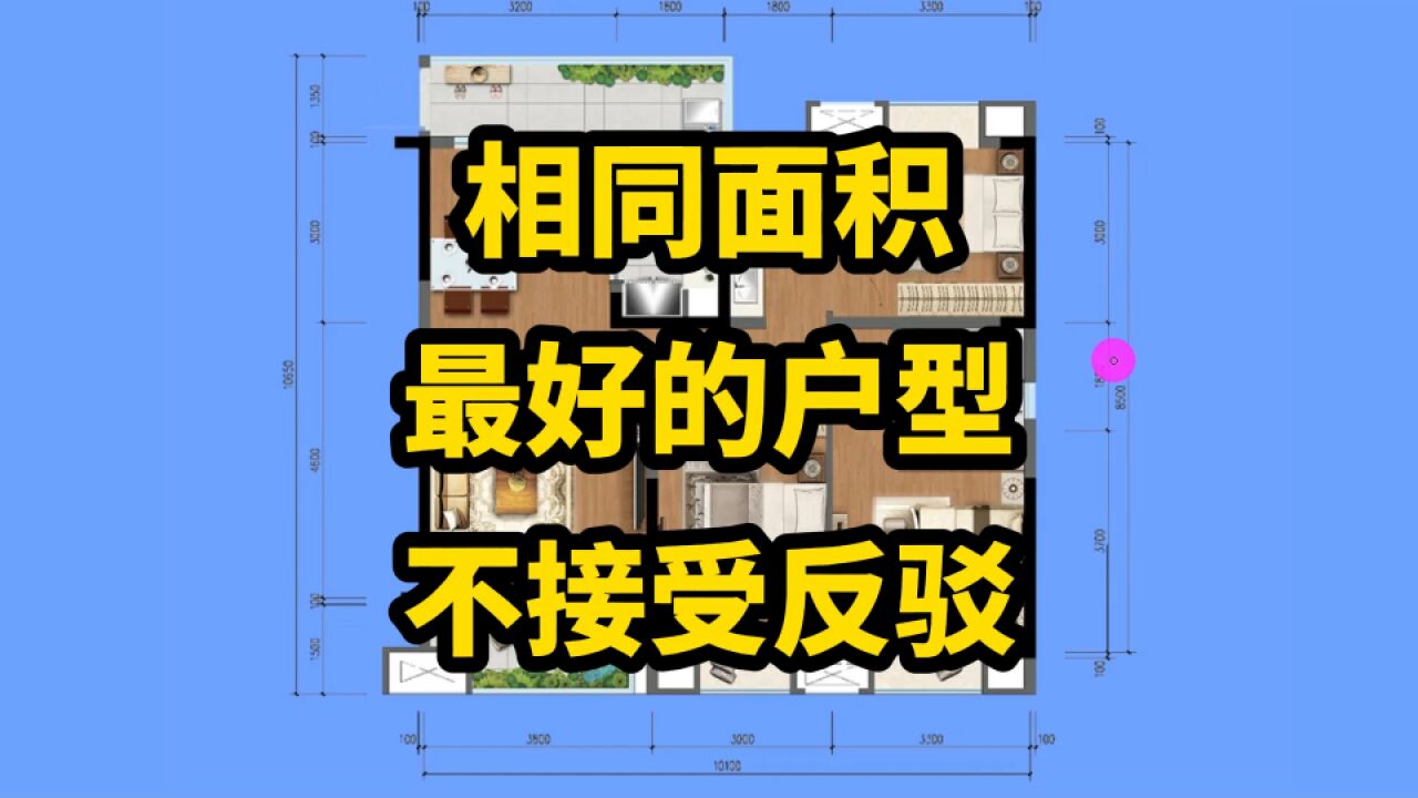 这才是真正的“好户型”,敞亮通透,充满生命力,适合长久居住