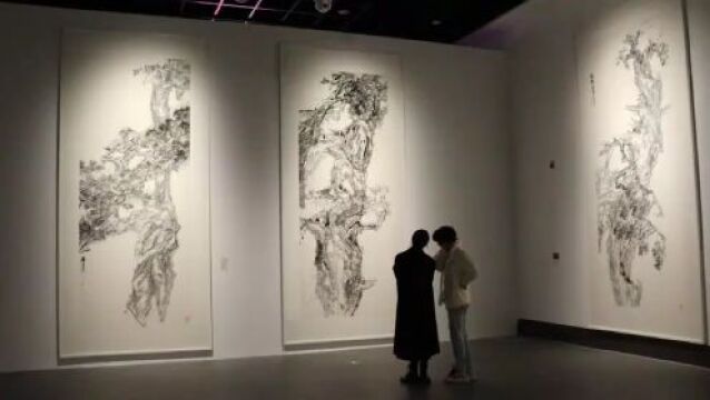 追求大写意的风神:天下有风——刘海勇中国画作品展开幕