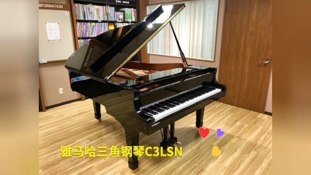 YAMAHA雅马哈静音三角钢琴C3LSN