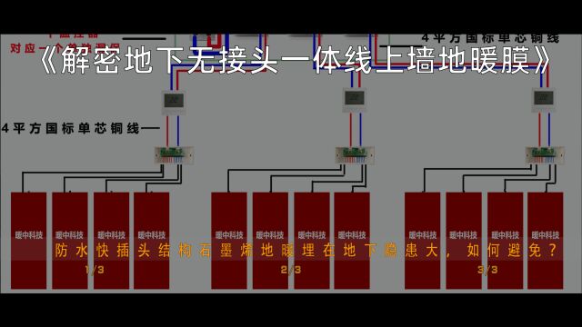 暖之韵丨暖中科技新品发布,一体线无接头石墨烯发热膜