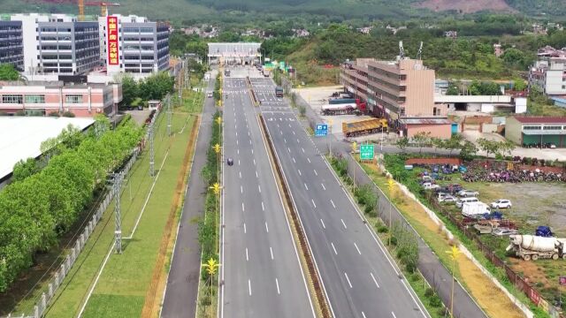 广东翁源经济开发区:升级改造园区道路 全力提升营商环境