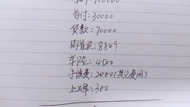 贷款买车的“万能公式”来了,10年汽车销售为你“揭秘套路”!