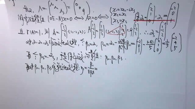 (4191Schmidt)温田丁老师考研数学(正交法与实对称矩阵的相似对角化)