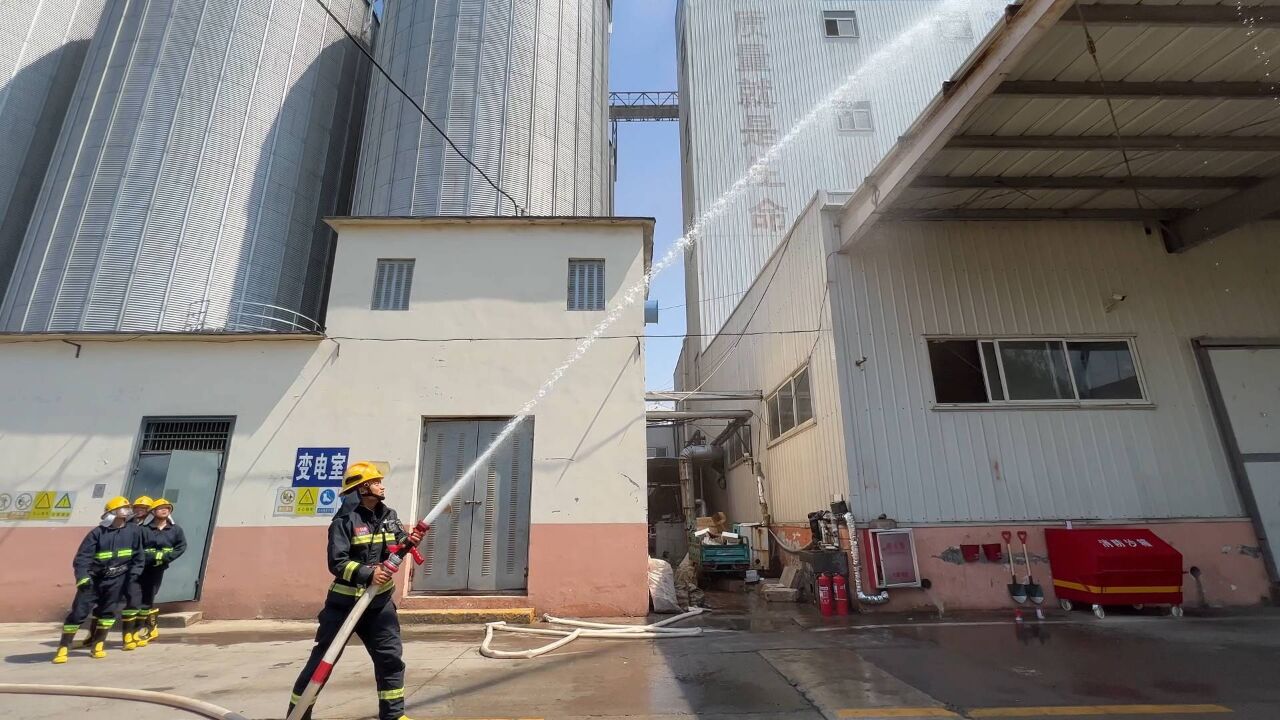 模拟饲料厂致命安全隐患粉尘爆炸 山东在这里开展应急救援演练