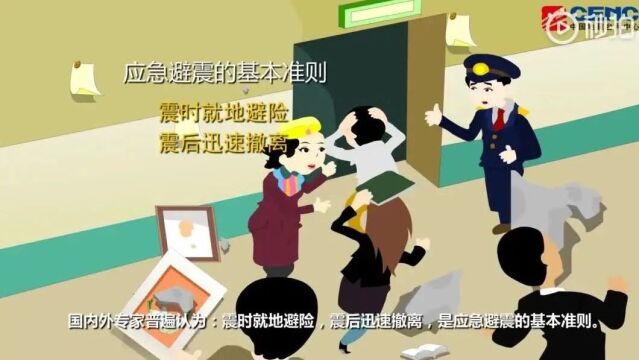 全省防震减灾日丨遇到地震时,该如何科学避震?