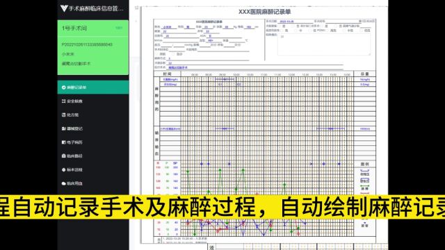 医院手麻系统源码