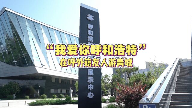 “我爱你呼和浩特”在呼外籍友人游青城