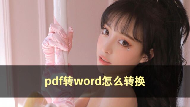 pdf转word怎么转换?这个方法让你的工作更高效