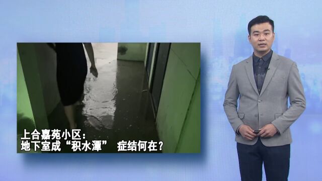 上合嘉苑小区:地下室成“积水潭” 症结何在?(即墨融媒出品)