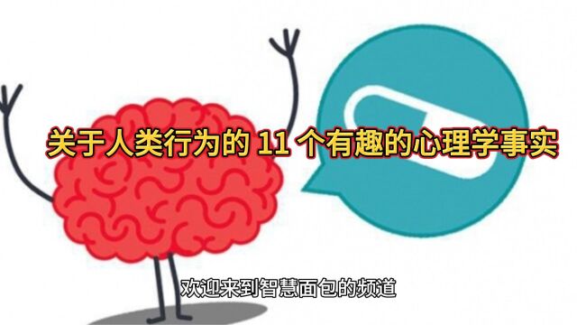 关于人类行为的 11 个有趣的心理学事实