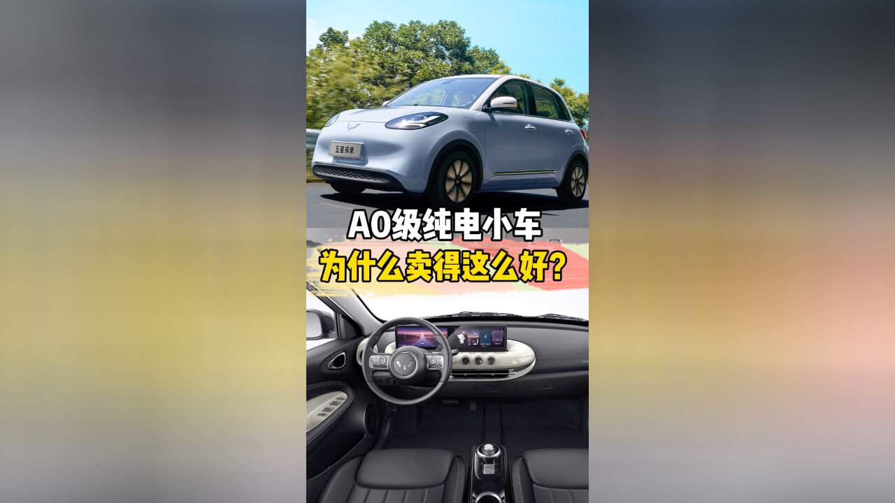 以五菱缤果为代表的A0级纯电小车,为什么卖得这么好?