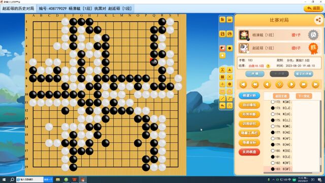 【分断的要点】李老师少儿围棋课堂(适合2级2段)复盘讲解