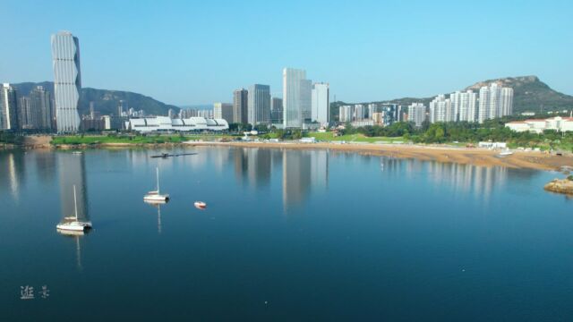 连云港市在海一方公园美丽景色