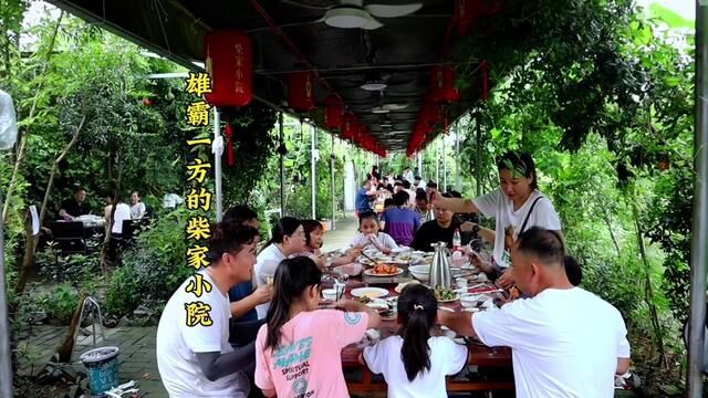 柴家小院靠八项铁的纪律,雄霸一方数十载#郑州吃喝玩乐 #同城美食 #郑州美食 #柴家小院