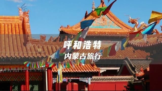 呼和浩特,一座小众宝藏的旅行城市.它不只有草原和牛羊.#旅行大玩家 #我的城市玩乐攻略 #旅行攻略 #呼和浩特 #呼和浩特旅游