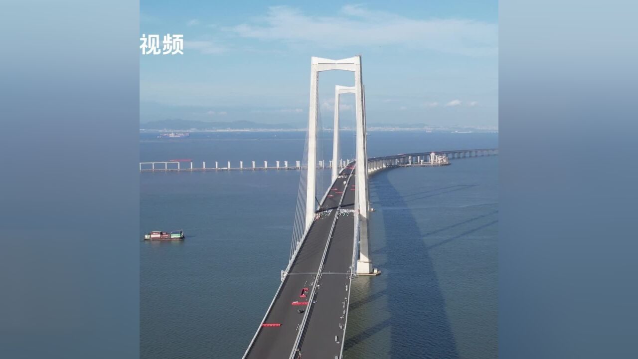 深中通道将于6月30日通车试运行