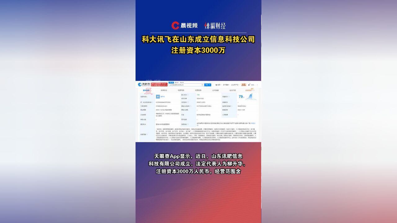 科大讯飞在山东成立信息科技公司,注册资本3000万