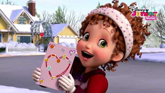 Valentine's Day Card Music Video | Fancy Nancy | Disney Junior