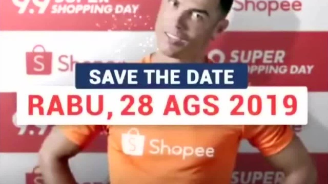 毕竟罗三岁!C罗Shopee魔性广告第二弹